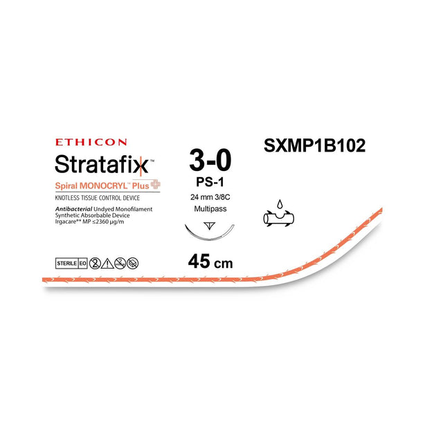 Ethicon Monocryl Undyed Sutures SXMP1B102 - 12.0 Each