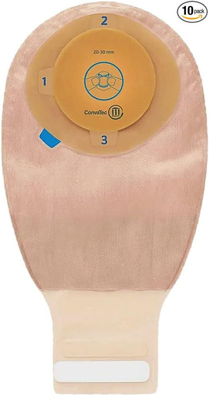 Convatec Esteem+ 1 Piece Pre-Cut Closed-End Ostomy Pouches 421822 - 30.0 Each