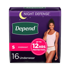 Kimberly-Clark Corporation Depend Night Defense Underwear for Women 51701 - 64.0 Each - MDL-KCD51701