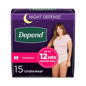 Kimberly-Clark Corporation Depend Night Defense Underwear for Women 51703 - 60.0 Each - MDL-KCD51703
