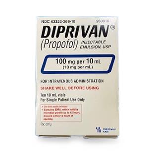 Fresenius Kabi Diprivan Injections 63323-0269-10 10.0 Each-MDL-63323-269-10