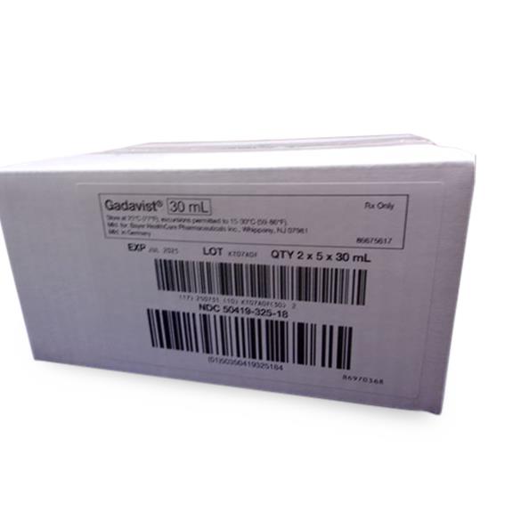 Bayer Healthcare Gadavist (Gadobutrol) Injection 50419-325-18 - 10.0 Each