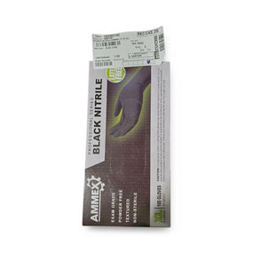Ammex Corporation Ammex Black Nitrile Exam Gloves 3980145 - 100.0 Each
