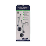 Drive Devilbiss Healthcare, Inc. Extension Legs with Wheels 10108WC - 1.0 Each
