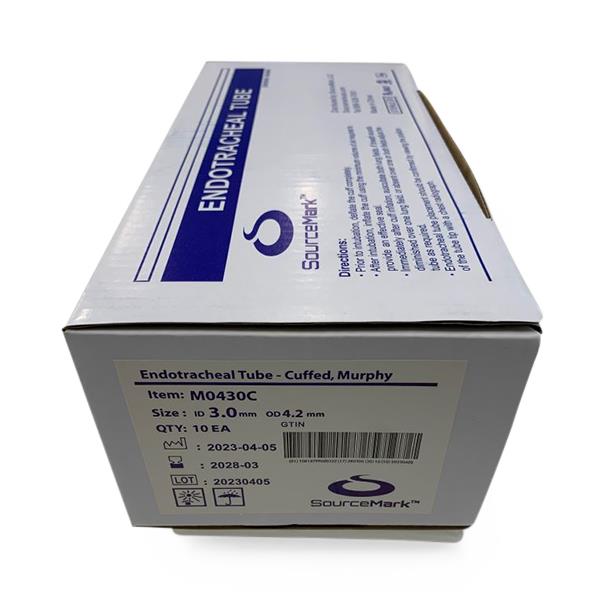 Sourcemark, LLC Sourcemark Cuffed Endotracheal Tubes M0430C - 10.0 Each