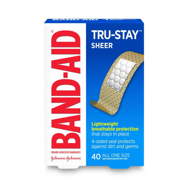 Johnson & Johnson Assorted Sheer Adhesive Bandages 117133 - 800.0 Each