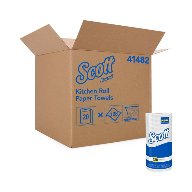 Kimberly-Clark Corporation Scott Kitchen Paper Towel Rolls 41482 - 20.0 Roll