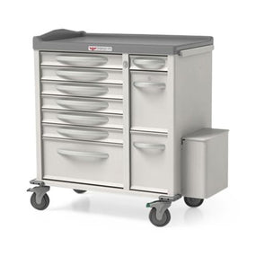 Waterloo Healthcare Locking Medication Carts PYCKS-3333339/312B12-SIL - 1.0 Each
