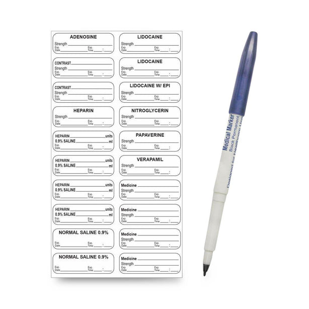 Pdc Healthcare Sterile Labels with Pen STER-35 - 100.0 Each