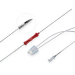 Cook Ova-Stiff EchoTip G38428 Ovum Single Lumen Aspiration Needle, 16G x 30 cm, 90 cm Flushing Line, B Bevel - MDL-COKG38428 - 1 Each