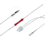 Cook Ova-Stiff EchoTip G38436 Ovum Single Lumen Aspiration Needle, 17G x 35 cm, 35 cm Flushing Line, B Bevel - MDL-COKG38436 - 1 Each