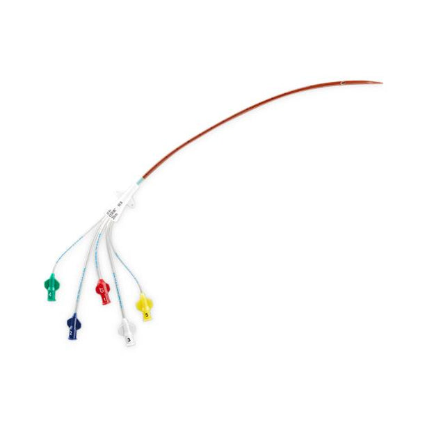 Cook Antimicrobial Quint Lumen Polyurethane CVC Max Barrier Tray, Curved Needle, 10 Fr x 20cm - G51548 - 1 Each
