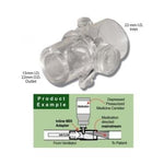 Vyaire Adult Inline MDI RTC Adapter 22MM Od x 15MM Id - 22-D - 1 Each