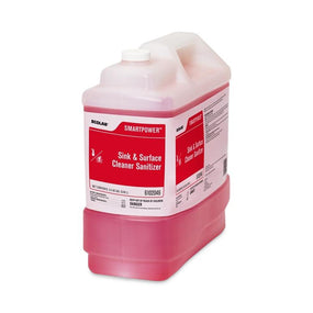 Ecolab Sanitizers: Smartpower Sink and Surface Cleaner Sanitizer, 2.5 gal. 6102046 - 4.0 Each