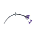 Vesco Medical Gastrostomy Feeding Tube, Dual Port, 22 Fr - 222 - 5 Each