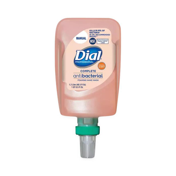 Dial Corporation Soap: Dial Complete Universal Fit Manual Refill, 3 x 1.2 L 1700016670 - 3.0 Each - MDL-ARD1700016670