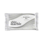 Dial Corporation Wrapped White Marble Bar Soaps - RJHDW00184A
