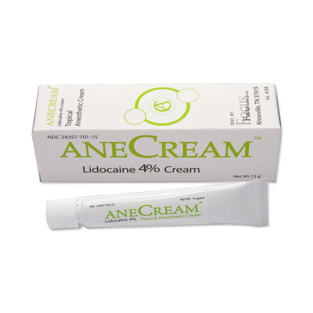 Focus Pain Relief AneCream 4% Lidocaine Cream, 15 g - 24357-701-15 - 1 Each