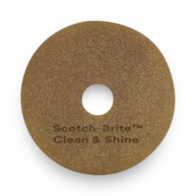 3M Scotch-Brite Clean & Shine Pad 7100148049 - 5.0 Each