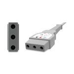 3M Yokemate LWS ECG Cable with Universal Connector D3C78-90 - 1.0 Each