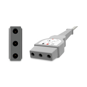 3M Yokemate LWS ECG Cable with Universal Connector D3C78-90 - 1.0 Each