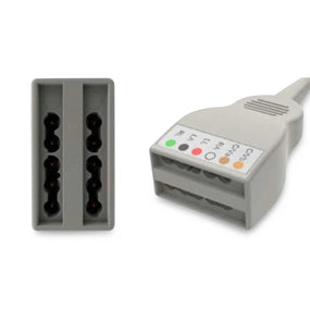 3M 3M ECG Monitoring Cables UC3-AAMI6 - 1.0 Each