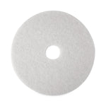 3M 4100 Series White Super Polish Pad 20313 - 5.0 Each