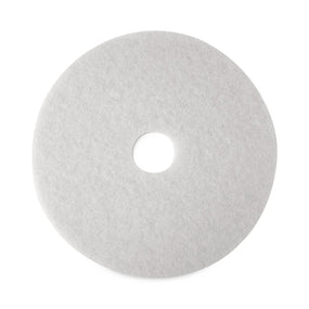 3M 4100 Series White Super Polish Pad 20313 - 5.0 Each