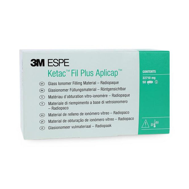 3M Ketac Fil + Aplicap Glass Ionomer Restoratives 55030 50.0 Each
