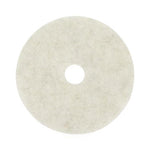 3M Natural Blend White Pad 3300 261395SA - 2.0 Each
