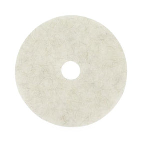 3M Natural Blend White Pad 3300 261395SA - 2.0 Each