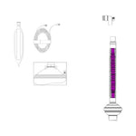 Ambu Single Limb Adult Breathing Circuits DF375-6121Z - 50.0 Each