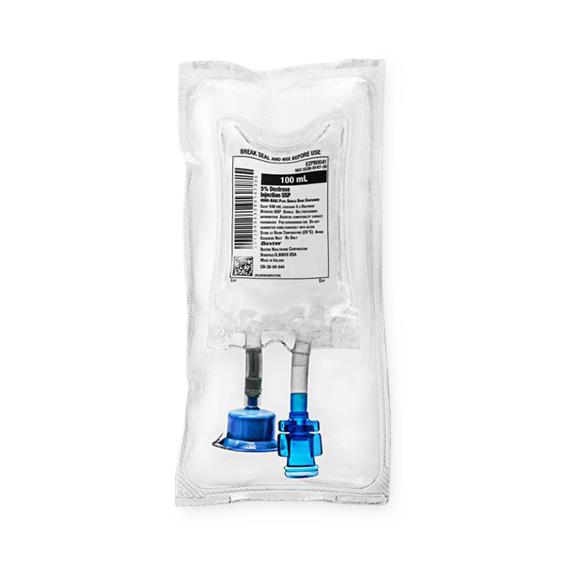 Baxter Healthcare Mini-Bag Plus 5% Dextrose Injection EZPB0041 - 1.0 Each