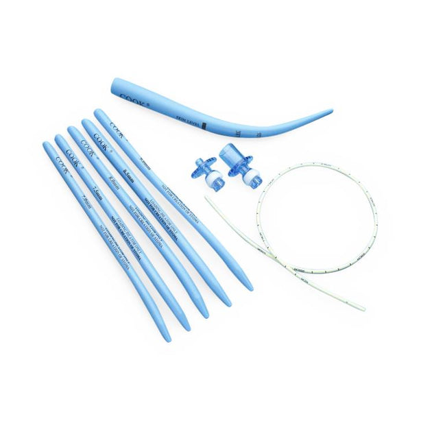 Cook G57594 Weinmann Tracheostomy Exchange Set, 26 and 28 Fr Loading Dilators, No Trach Tube - MDL-COKG57594 - 1 Each