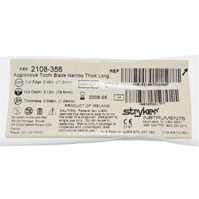 Stryker Stryker Sagittal Saw Blade 2108-356-000 1.0 Each-MDL-SKR2108356000