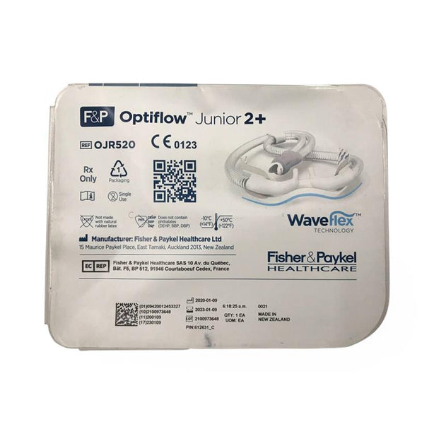 Fisher Paykel Optiflow Junior 2 Nasal Cannulas OJR520 10.0 Each-MDL-FPYOJR520