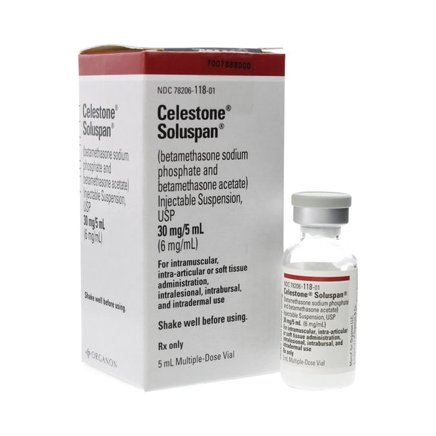 Organon & Co. Celestone Soluspan Injectable 78206-0118-01 - 1.0 Each - MDL-78206-118-01