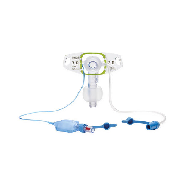 Smiths Medical BLUselect Tracheostomy Tube, Cuffed, 7.5 mm - 101/875/075 - 1 Each
