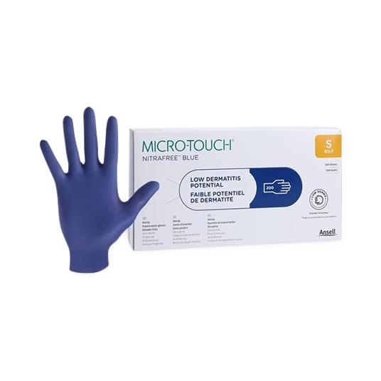 Ansell Healthcare Micro-Touch NitraFree Exam Gloves 313028070 2000.0 Each