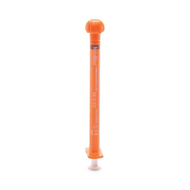 Neomed Dispensers 3mL Oral Syringe, Amber, Nonsterile - BA-S3EO - 25 Each