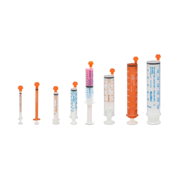 Neomed, Inc Clear Oral Dispenser with Blue Gradient Markings - K-CZBBS3EO