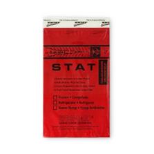 Inteplast Group Ltd 3 Wall Double Pocket STAT Biohazard Bag UF95-600STBR - 1000.0 Each - MDL-IGLIP600STBR