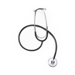 Cardinal Health Single-Head Basic Stethoscopes SES03ABK - 100.0 Each - MDL-BXTSES03ABKCS
