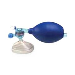 Mercury Medical Disposable CPR 10-55701 Resuscitator Bag with Aerosol Tubing Reservoir, Adult - MDL-MCM1055701 - 12 Each