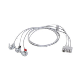 Ge Healthcare 3-Lead Grabber ECG Leadwires 2106390-001 - 1.0 Each