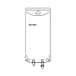 Medtec Medical Secure EVA 2-Port Bags 66050 - 50.0 Each