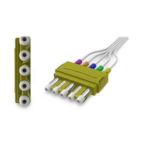 3M 3M EKG / ECG Leadwires and Leadwire Set YMDLW5GEPV - 1.0 Each