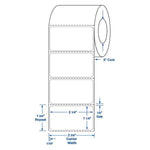 Centurion General LIS Direct Thermal Laboratory 2-1/4" X 1-1/4" Labels DTL149 - 6.0 Roll