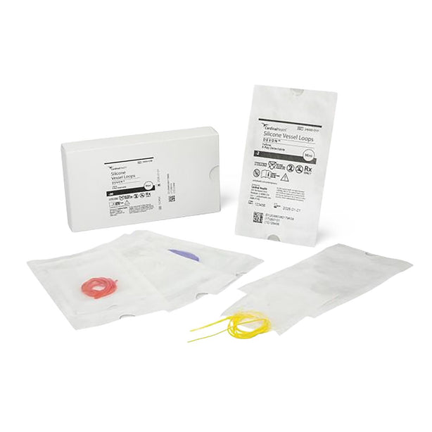 Cardinal Health Devon Radiopaque Silicone Vessel Loops 24000-01W - 100.0 Pack - MDL-BXT2400001WCS