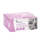 Cardinal ASTM F2100-11 Level 3 Level-3 Surgical Mask with Adhesive Antifog Strip and Ties, Mediterranean Blue - AT76835 - 300 Each